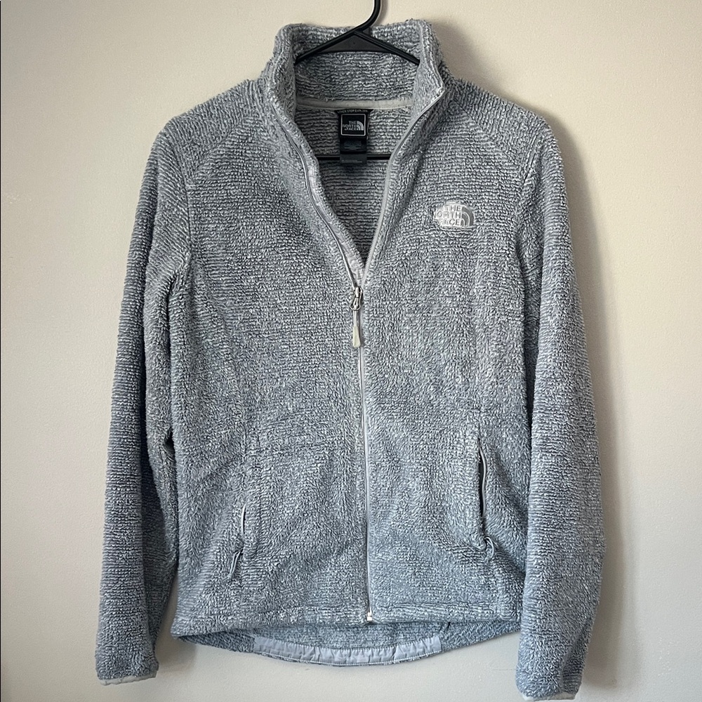 The North Face Women's Gray Teddy Jacket